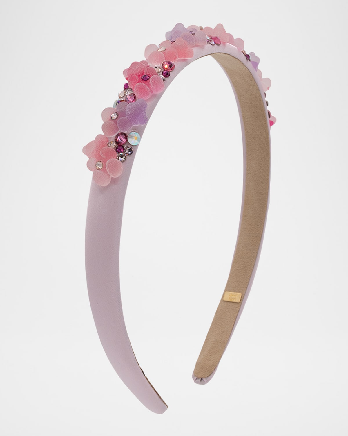 Bari Lynn Girl's Gummy Bear Headband In Pink