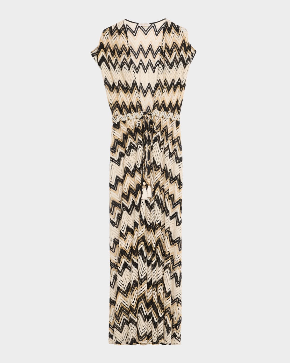 Katherine Chevron Knit Maxi Dress