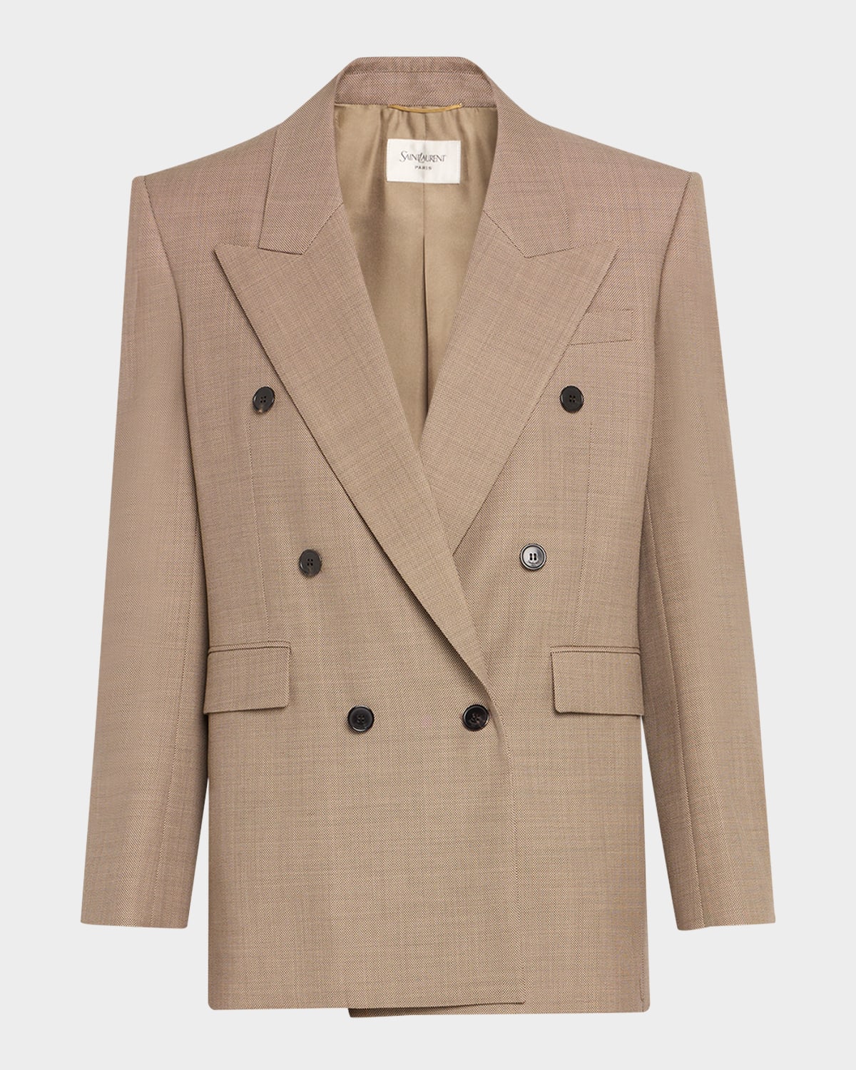 Saint Laurent Wool Doublebreasted Jacket