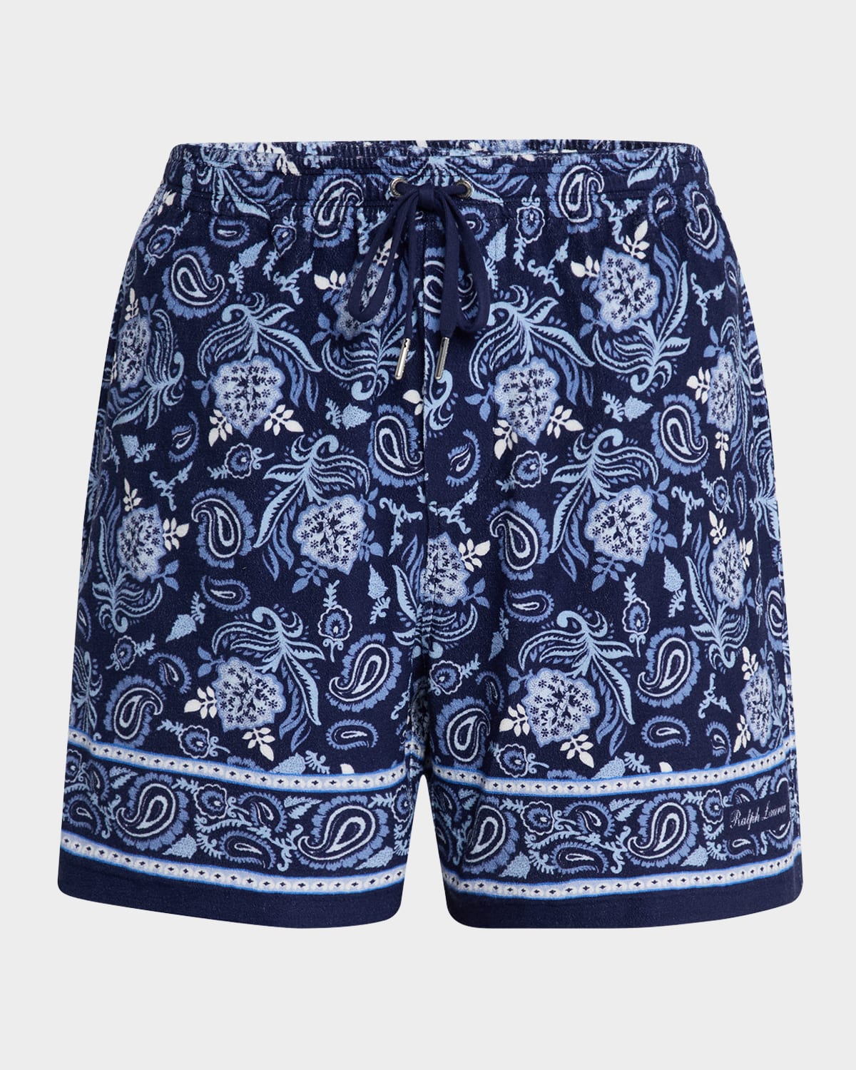 Men's Paisley Terry Shorts