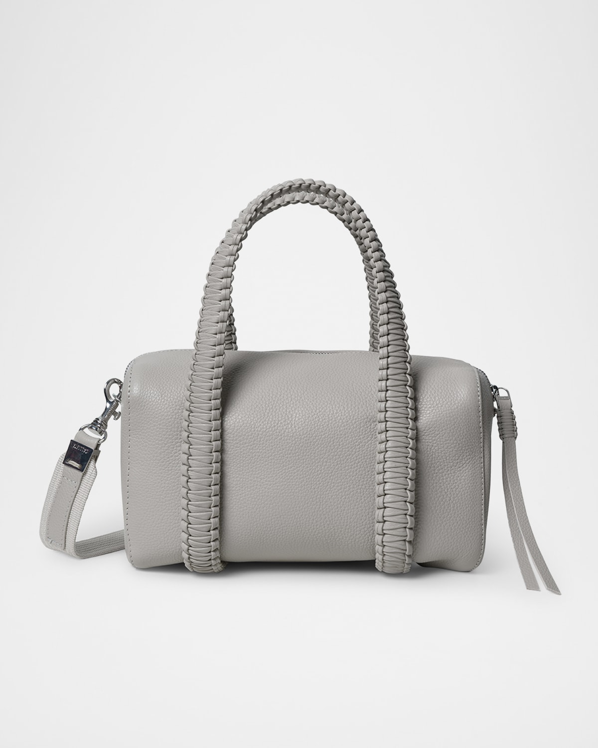 Medium Bowling Leather Top-Handle Bag