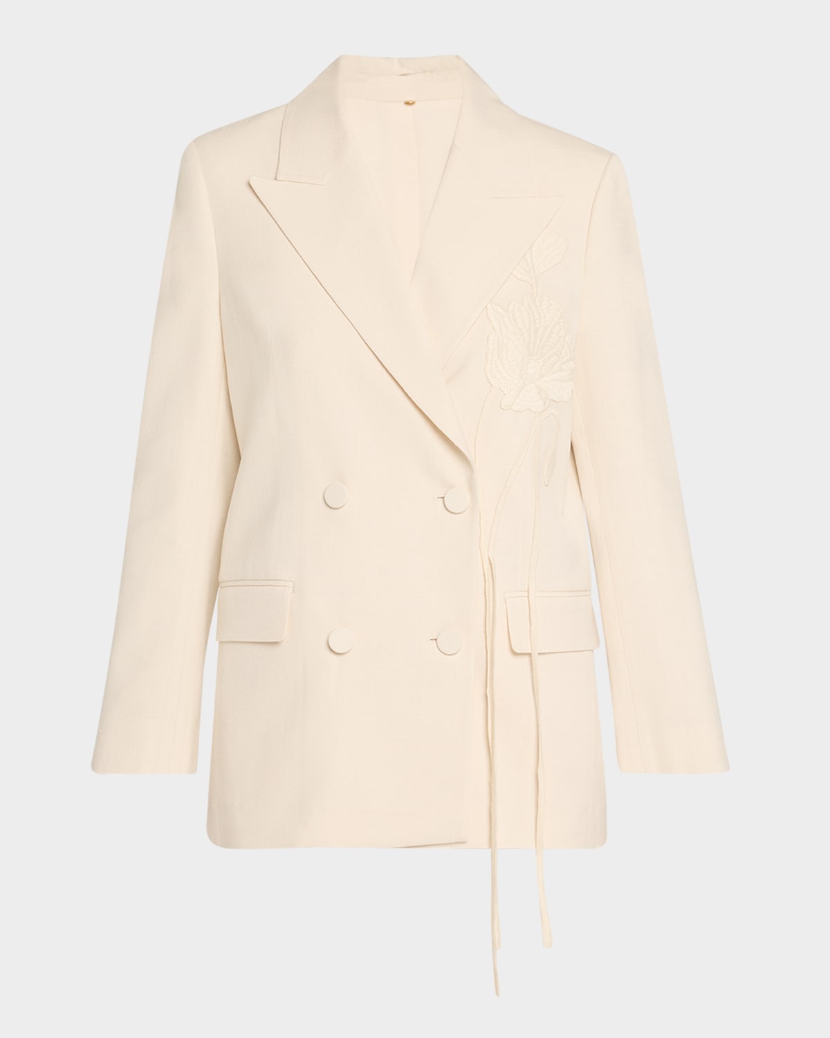 Kobi Halperin Hero Embroidered Double-breasted Jacket