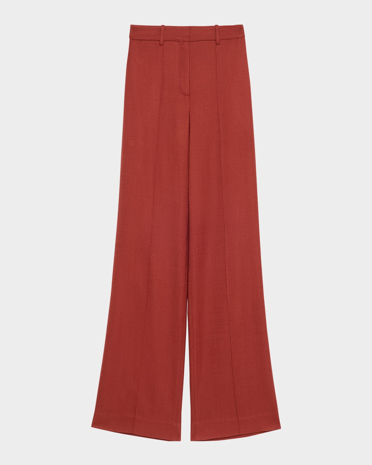 Adam Lippes Wyatt Stretch Canvas Wide-leg Pants