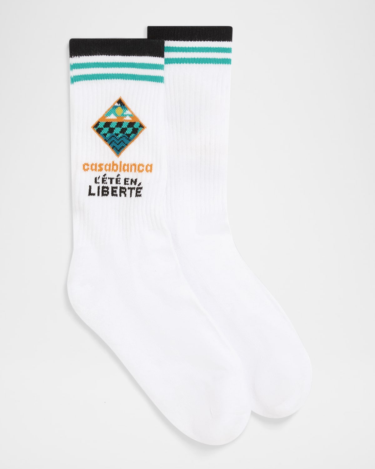 Men's L'Ete En Liberte Logo Sport Socks