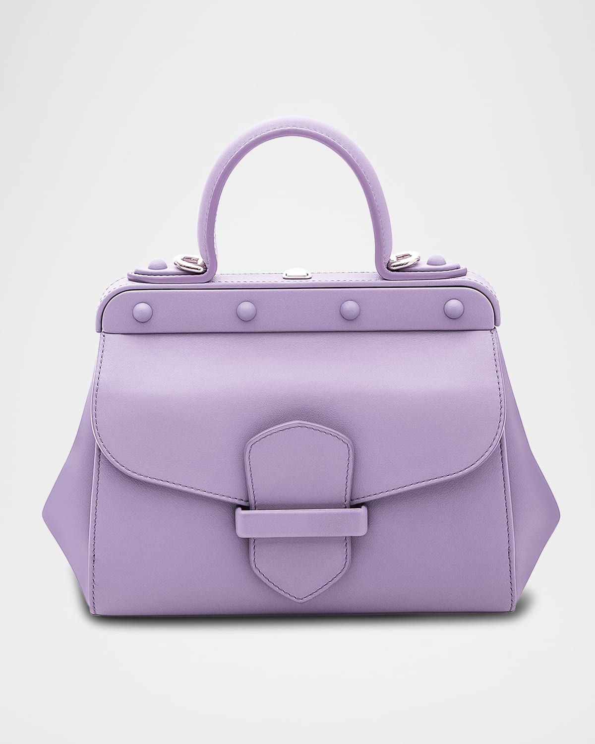 Margherita Small Leather Top-Handle Bag