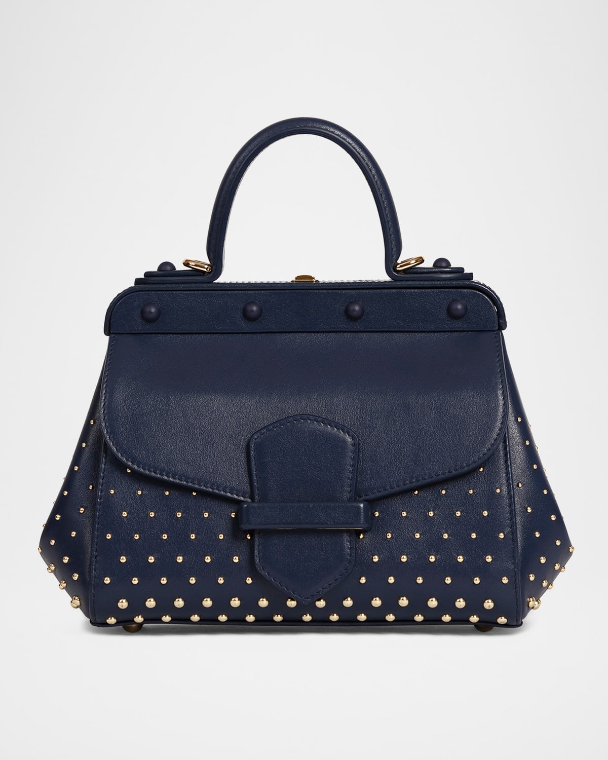 Margherita Starlight Edition Small Leather Top-Handle Bag