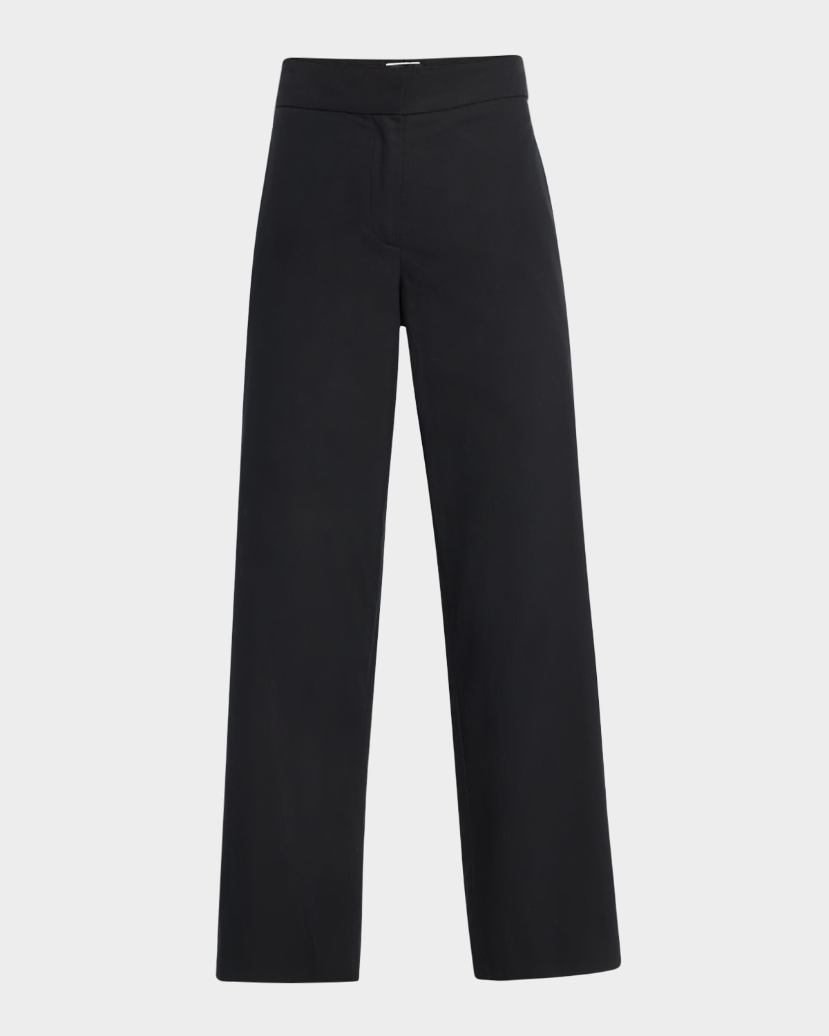 Nohan Straight-Leg Ankle Cotton Pants