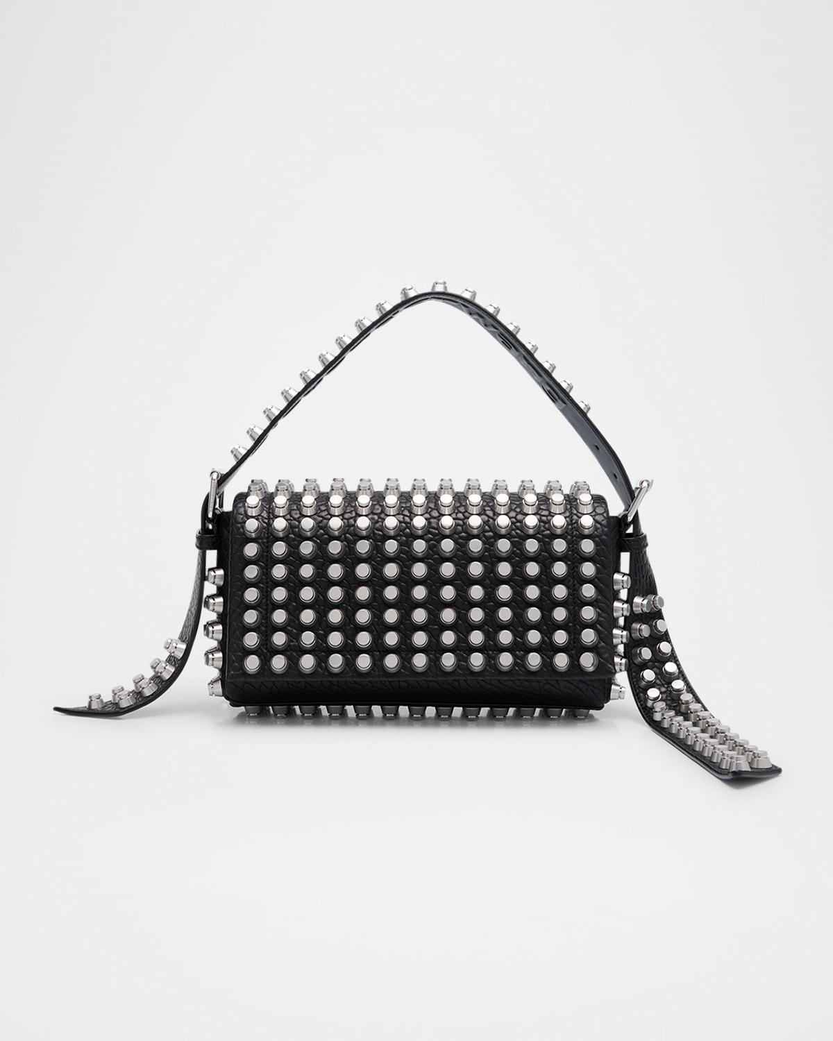 Alexander Wang Ricco Medium Stud Leather Shoulder Bag
