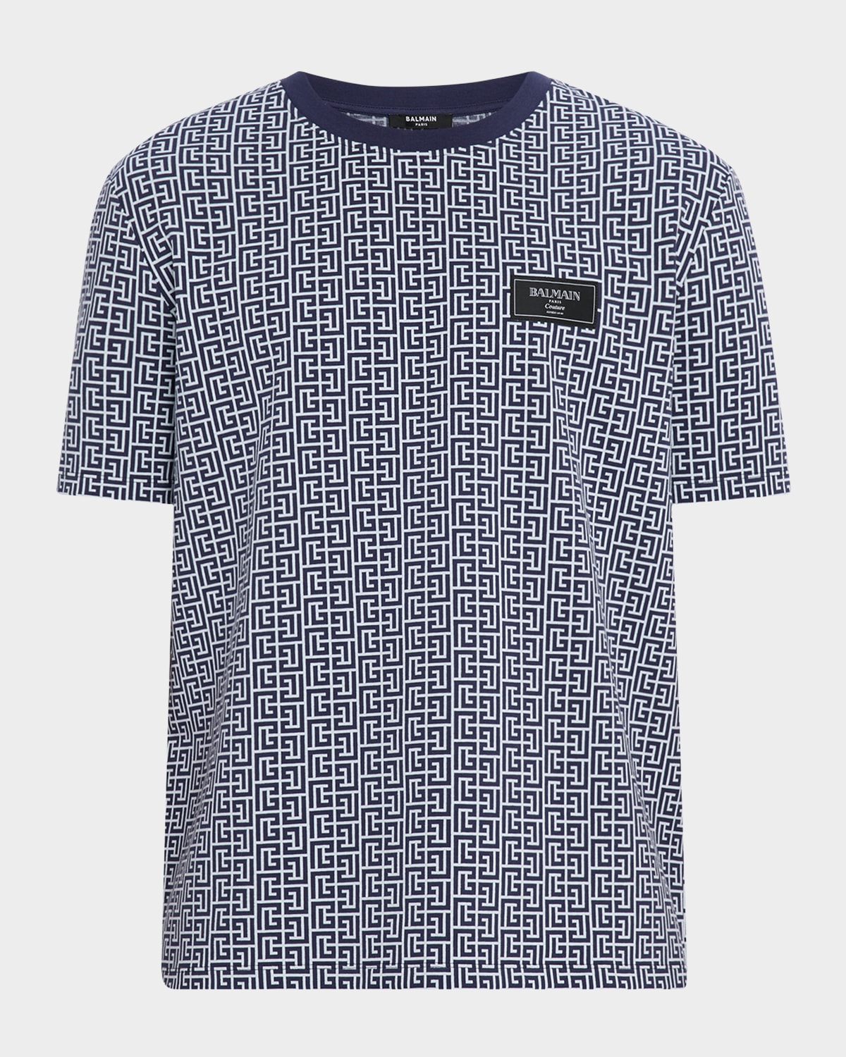 Balmain Pb Labyrinth-jacquard T-shirt