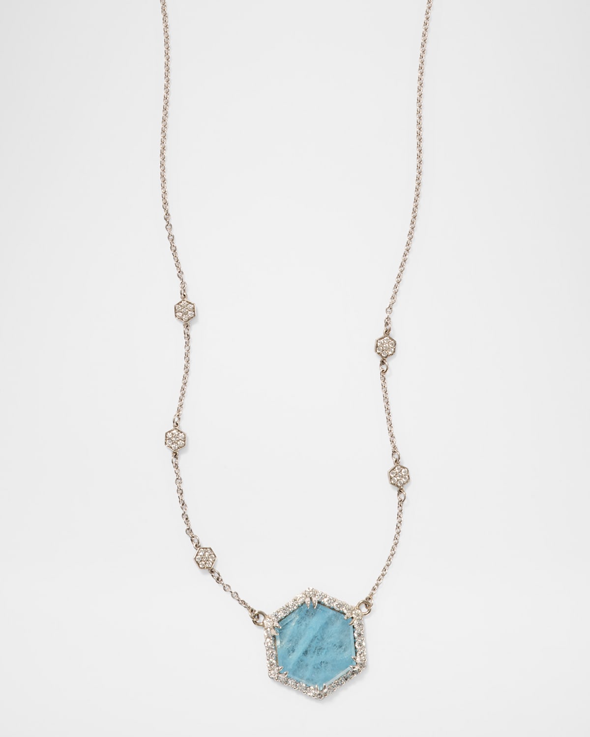 Eclipse Aquamarine Pendant