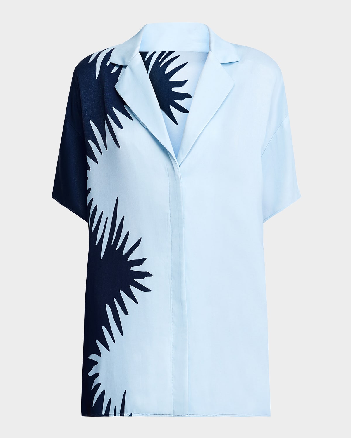 Flossie Printed Short-Sleeve Shirt