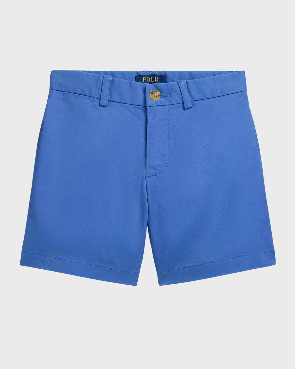 Polo Ralph Lauren Boy's Twill Preppy Shorts In Scottsdale Blue