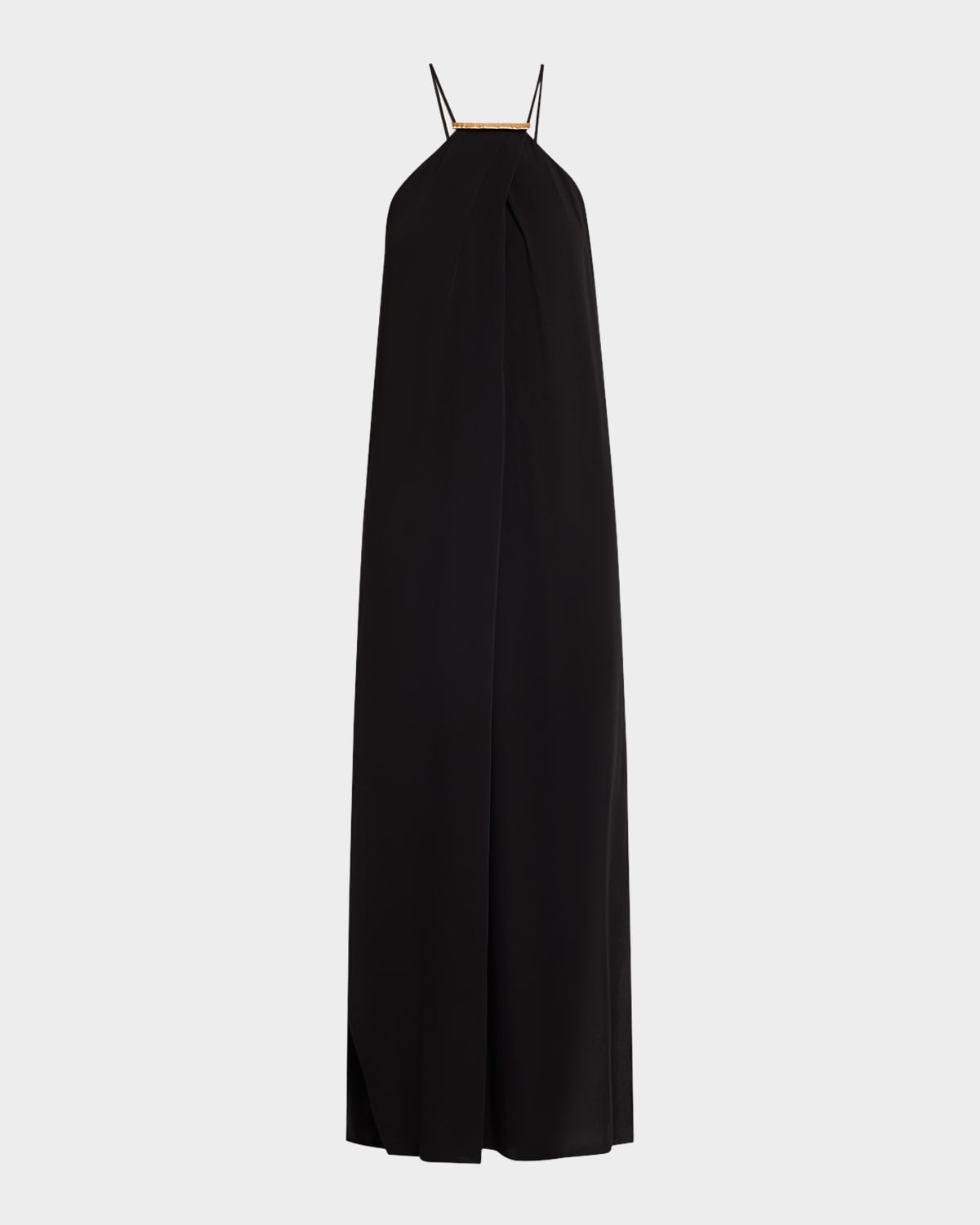 Halter Detailed Maxi Dress