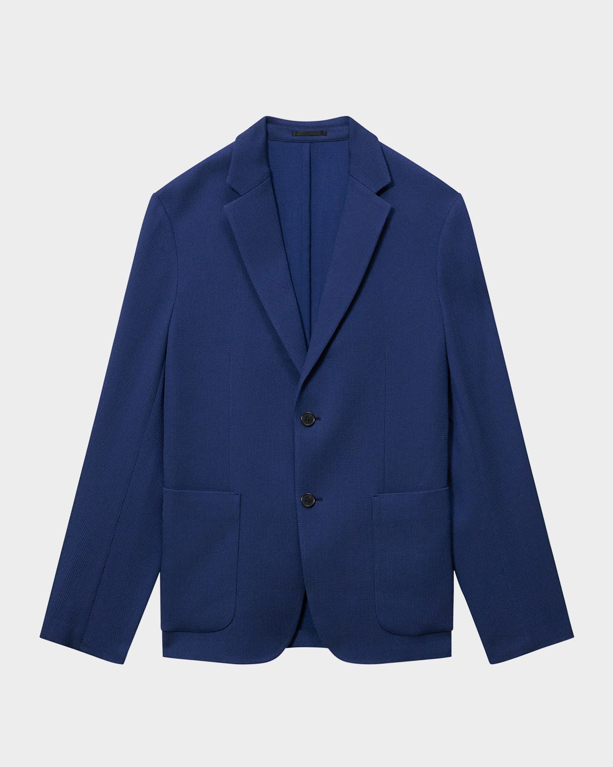 Theory Men's Clinton Grid Suiting Sport Coat In Baltic