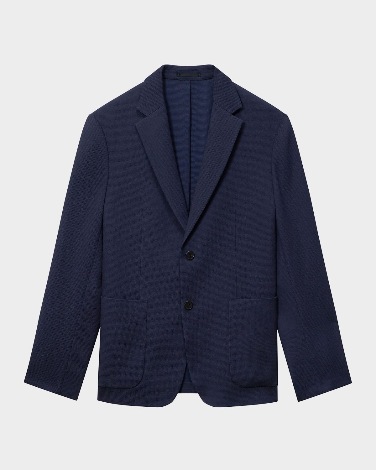 Theory Men's Clinton Grid Suiting Sport Coat In Nav