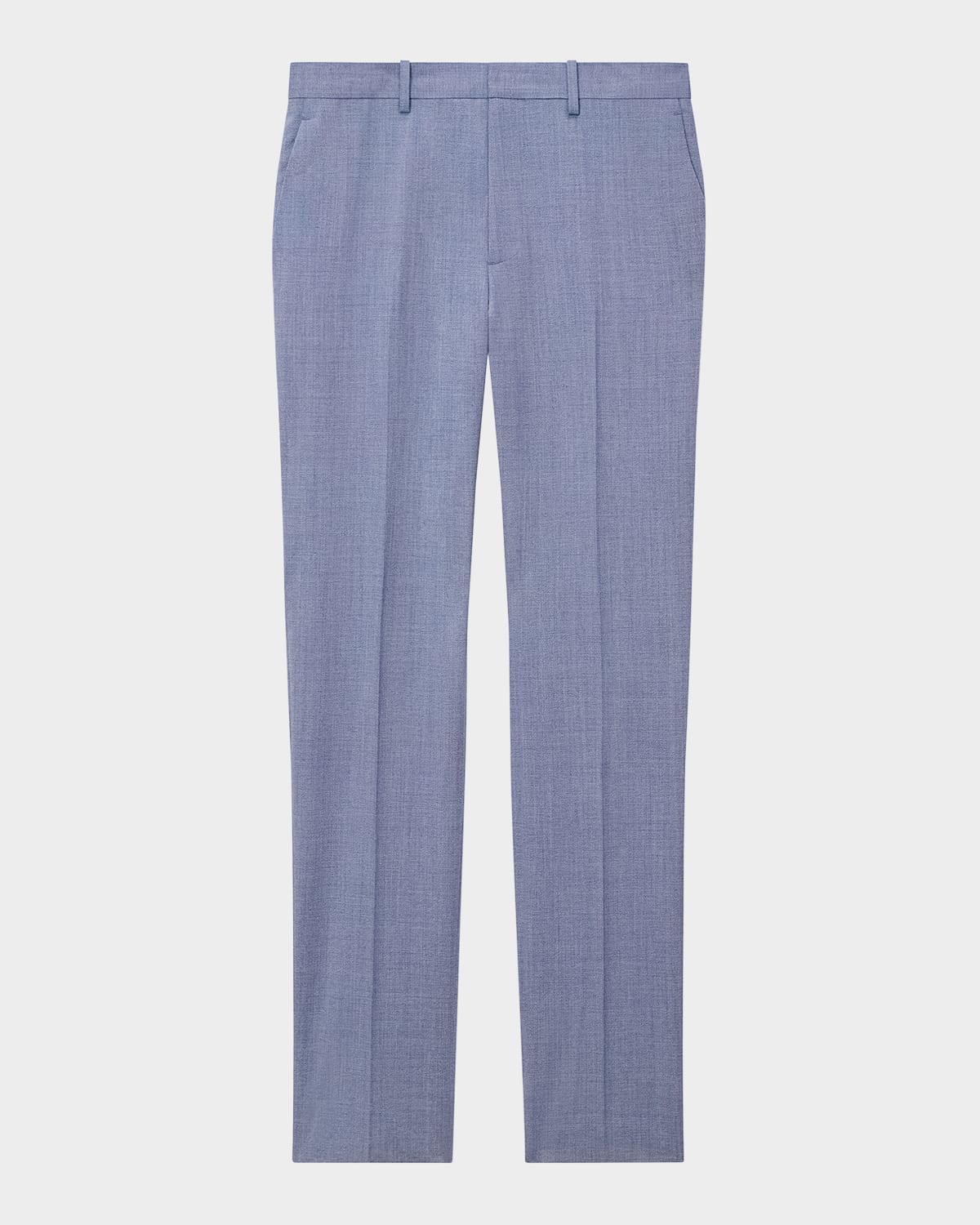 Theory Mayer Melange Solid Soft Tailoring Suit Pants In Ltin
