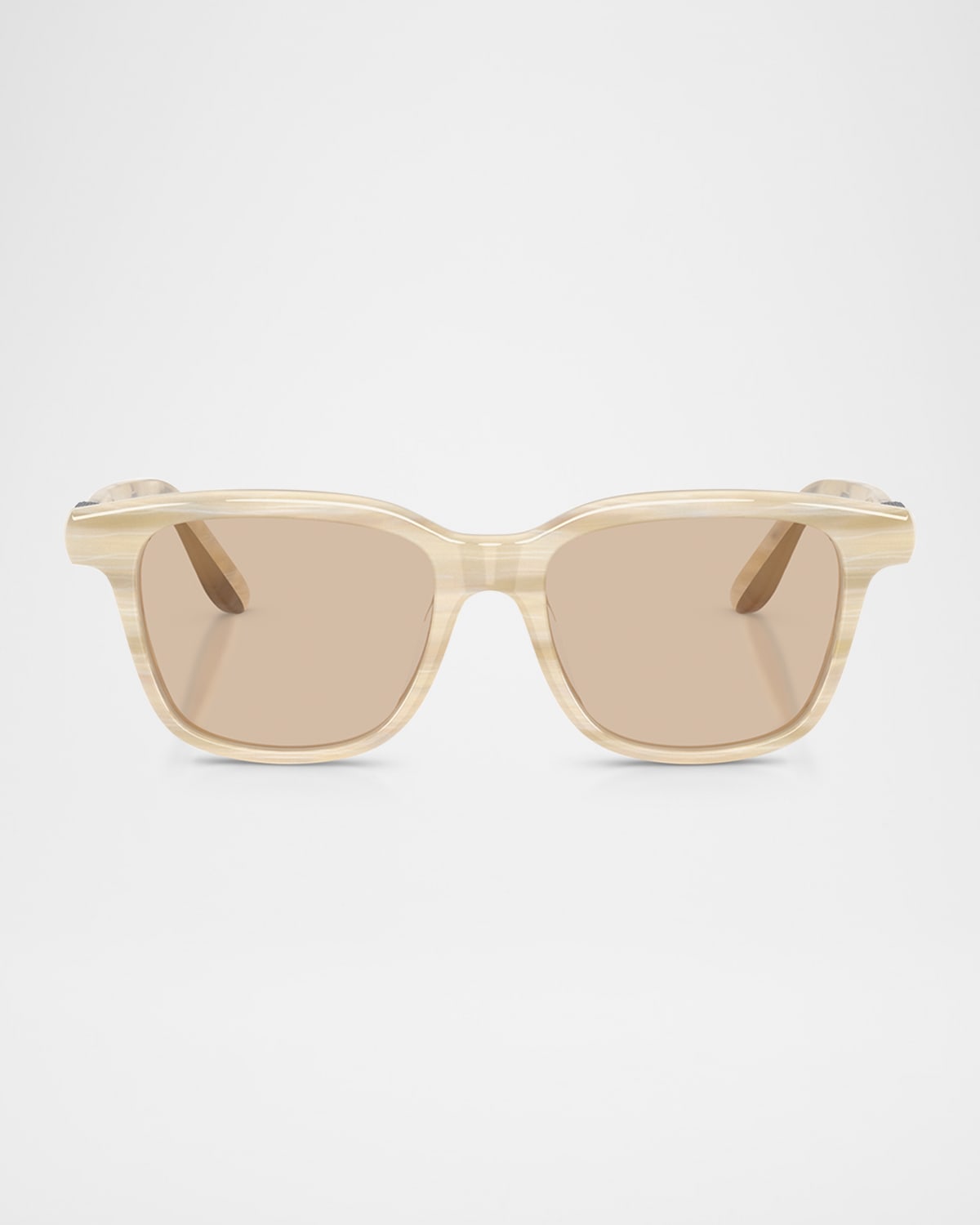 Brunello Cucinelli Bc3013 Square Acetate Sunglasses In Black