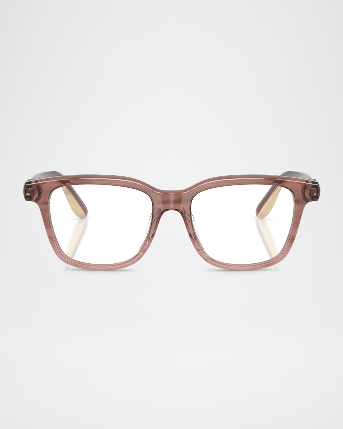 Brunello Cucinelli Bc3013 Acetate Pillow Blue Blocking Glasses In Blue Mirror