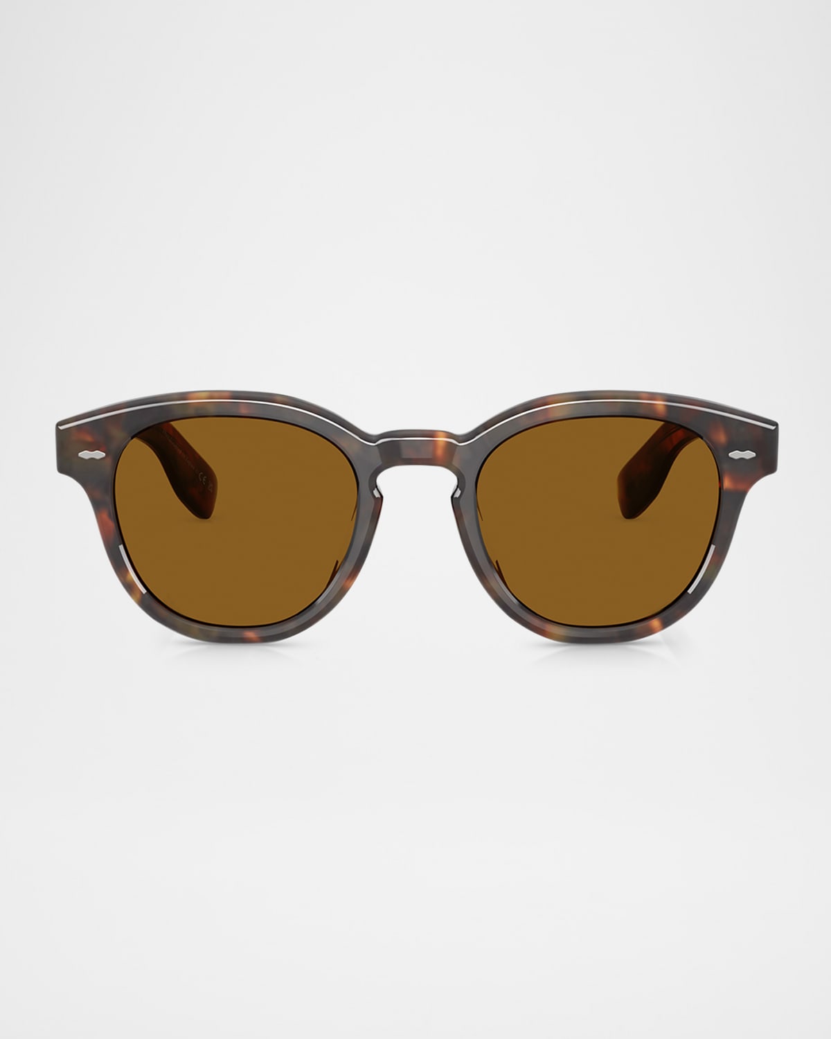 Oliver Peoples Men's Ov5413su Oval Tortoise Sunglasses