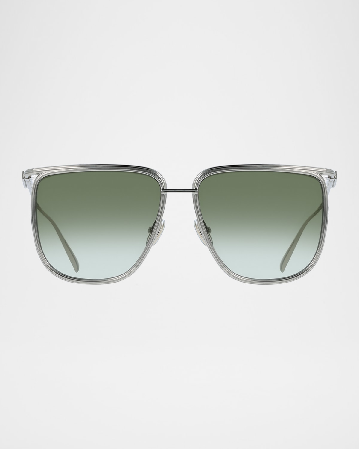 Rectangle Metal Sunglasses