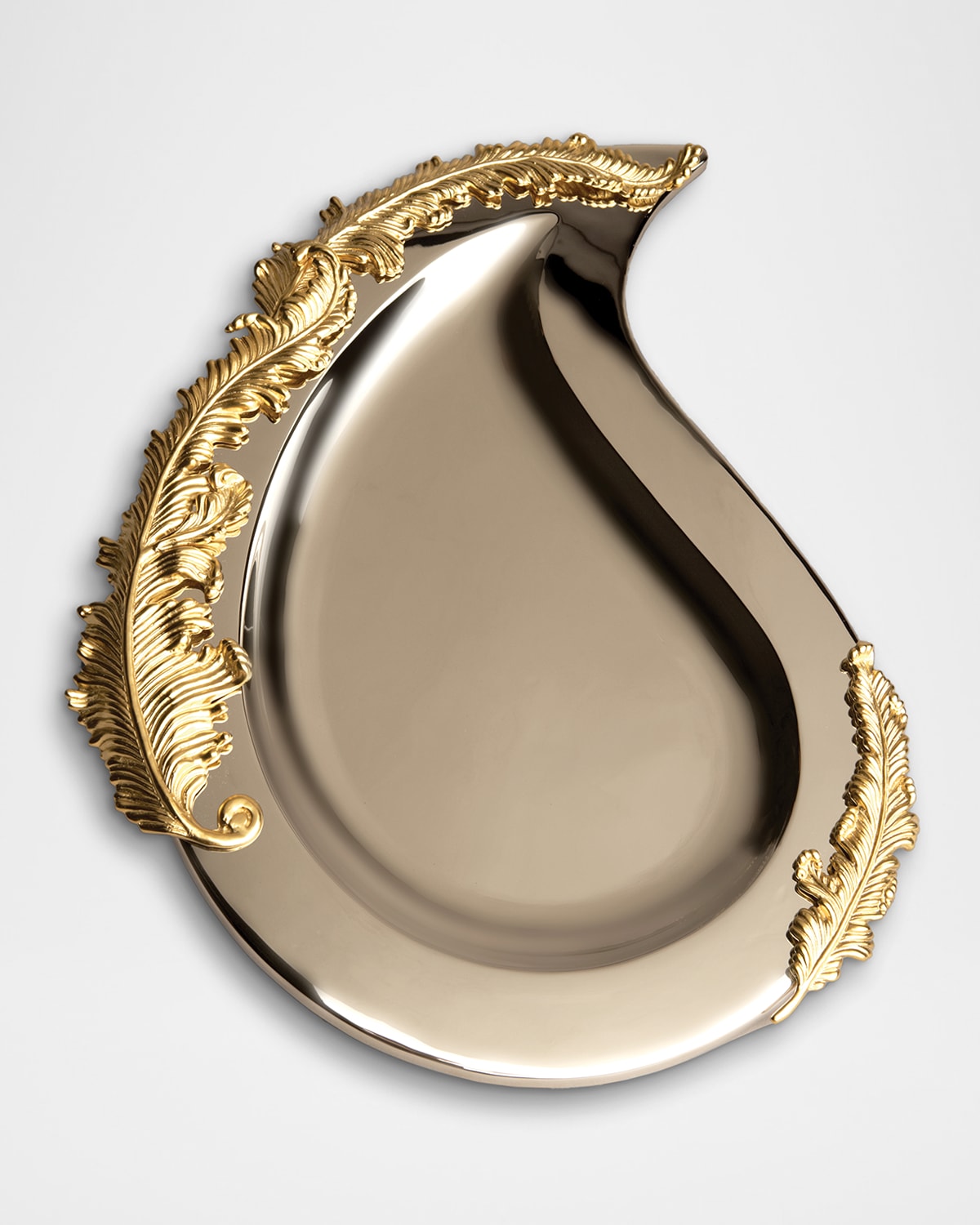 L'objet Lamina 19.5 Platter In Silver/gold
