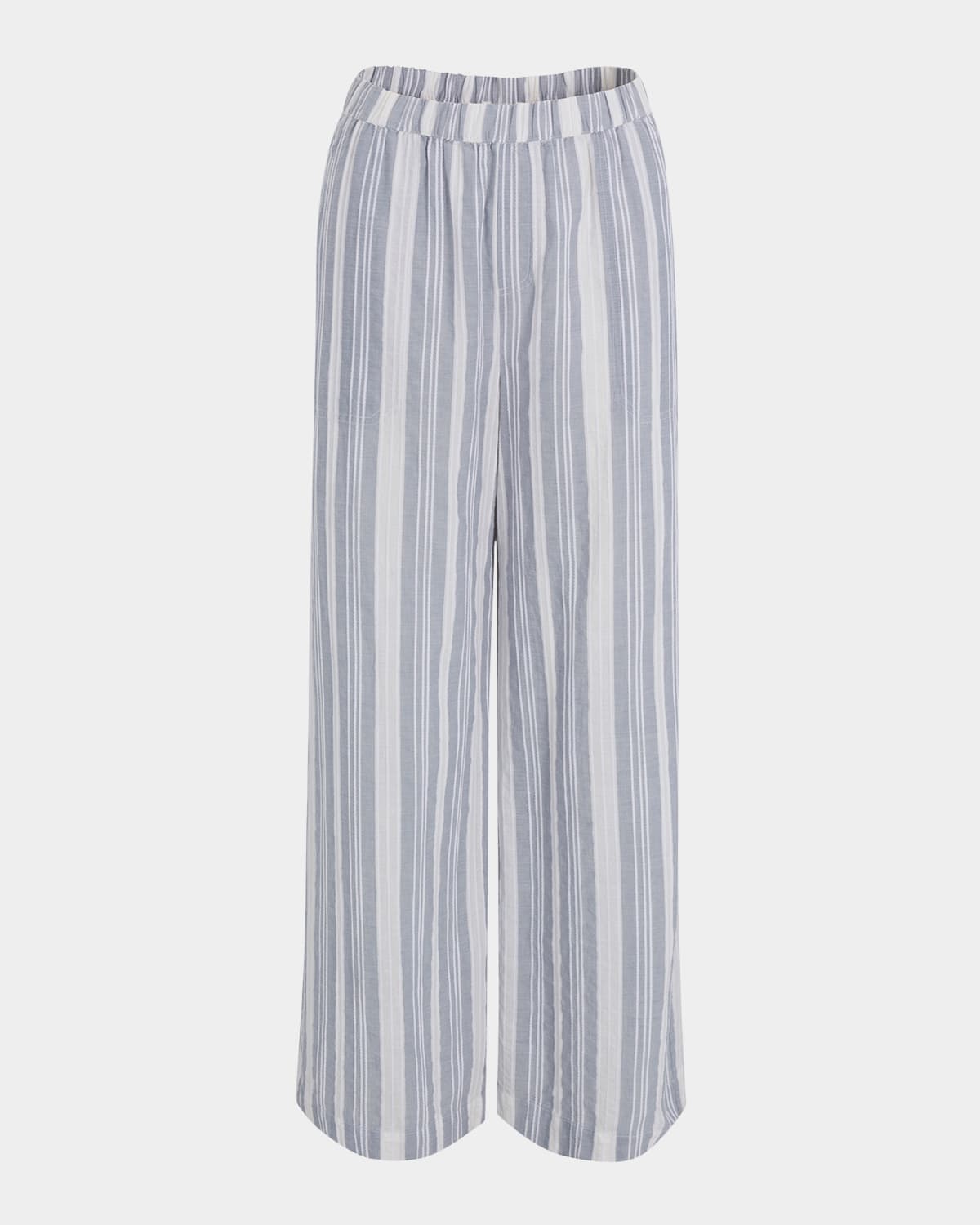 Raegan Striped Linen-Blend Pants