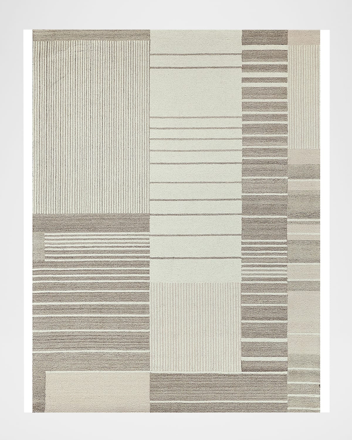 Exquisite Rugs Castine Hand-tufted Beige Rug, 4' X 6' In Beige/ivory
