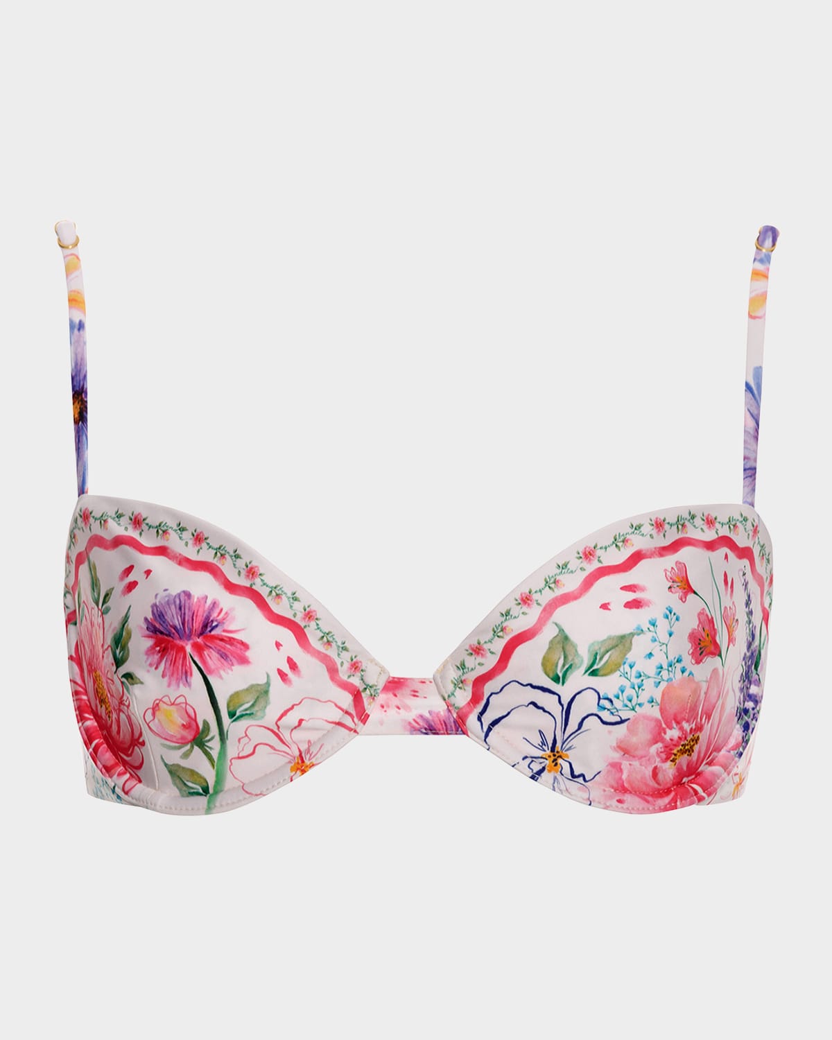 AGUA BENDITA IRENE CHROMA BIKINI TOP 