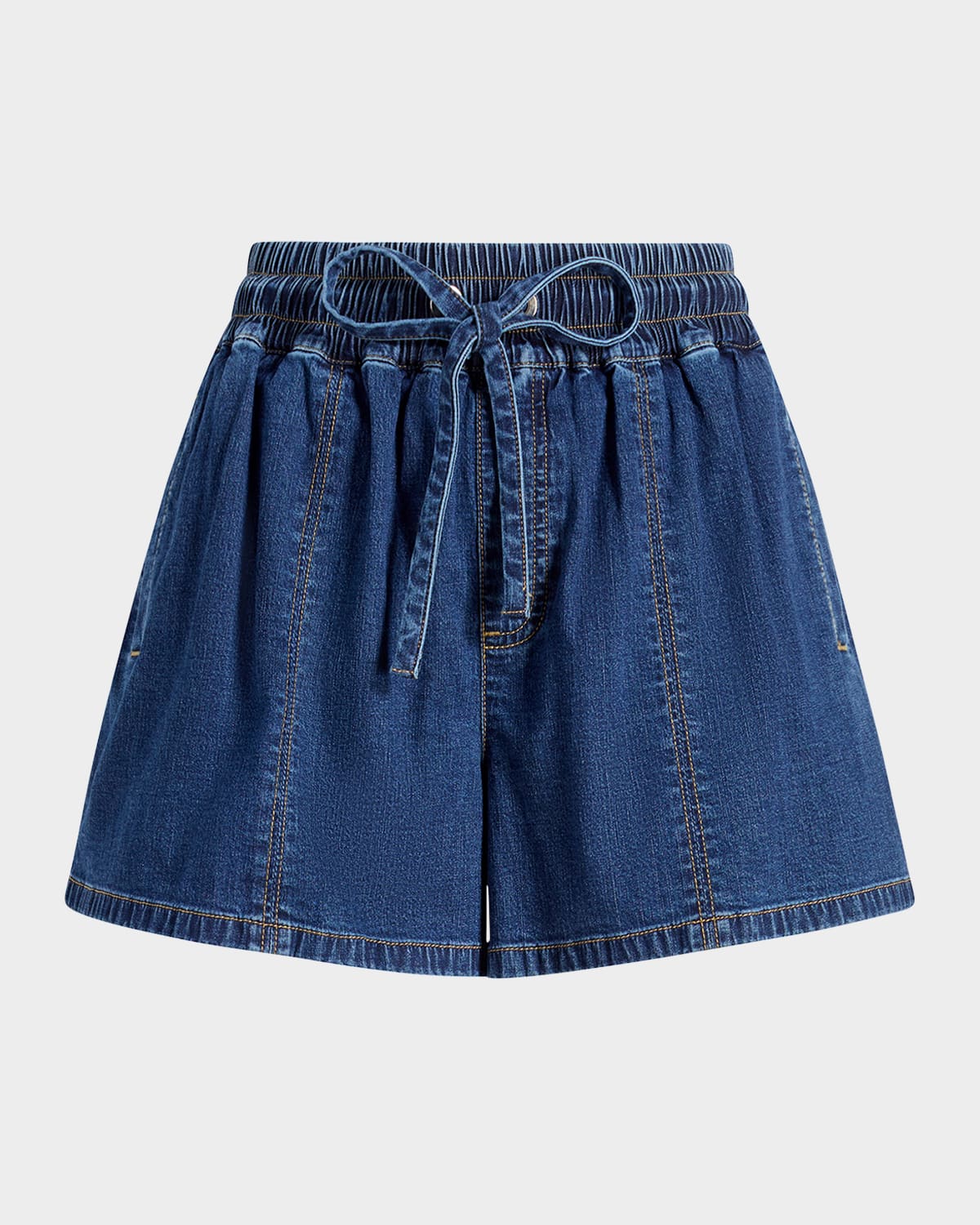 Paige Denim Drawstring Shorts