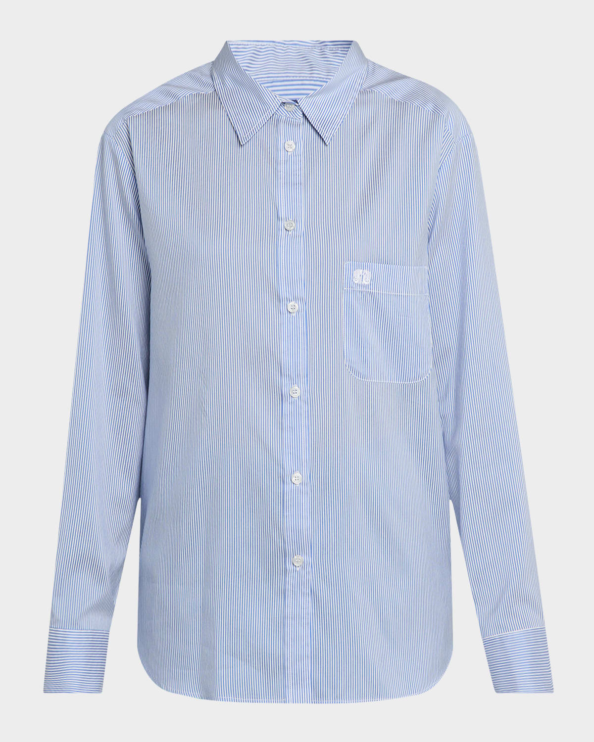 Shop Blazé Milano Catalina Striped Button-down Shirt