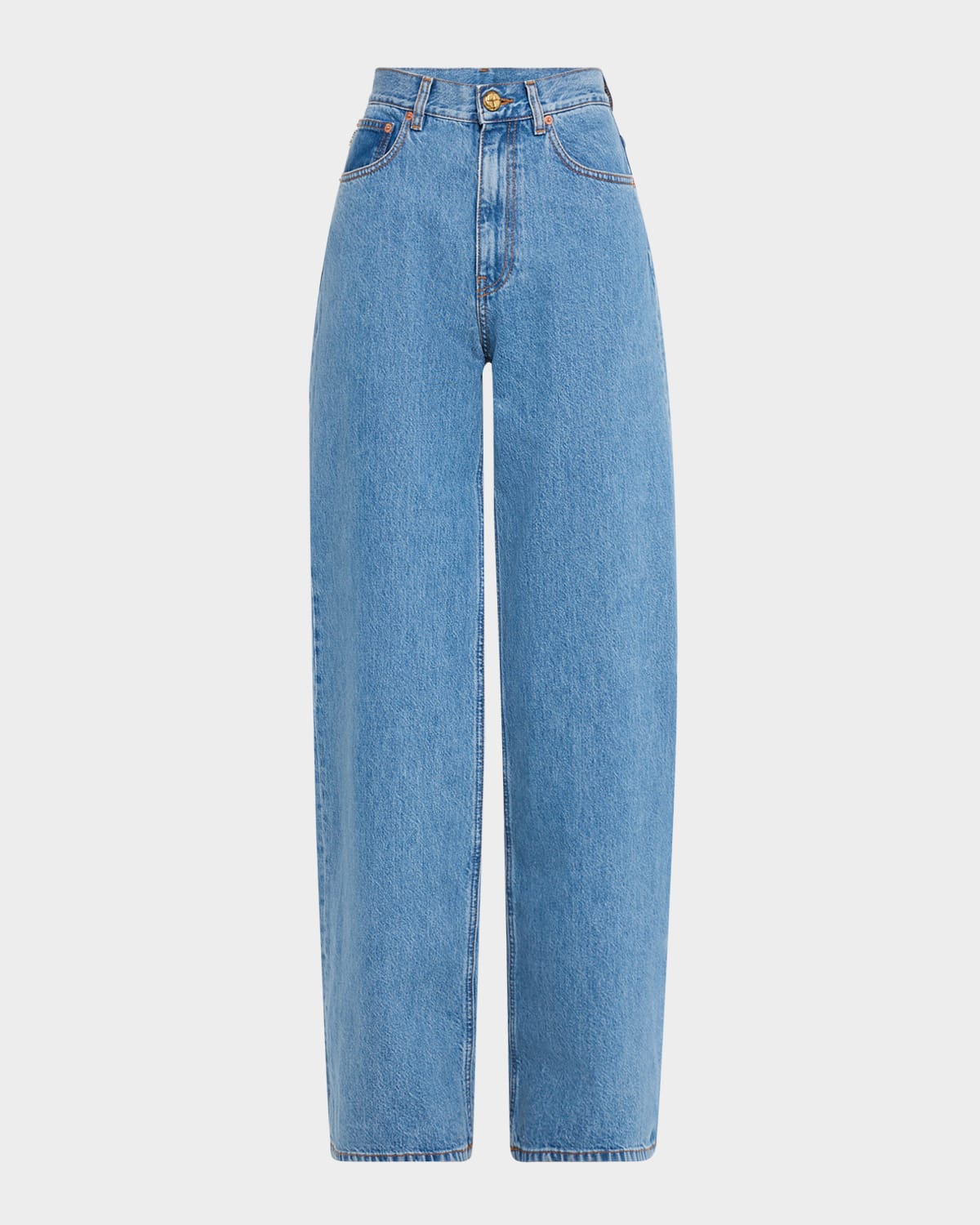 Shop Blazé Milano Nariida Java Straight-leg Jeans