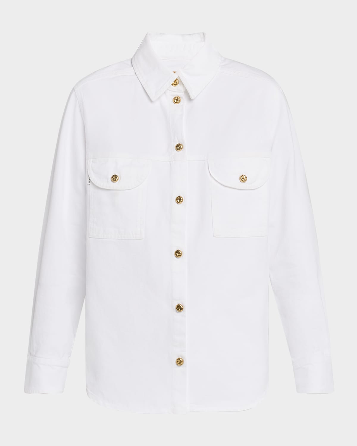 Shop Blazé Milano Clapotis Berber Denim Shirt