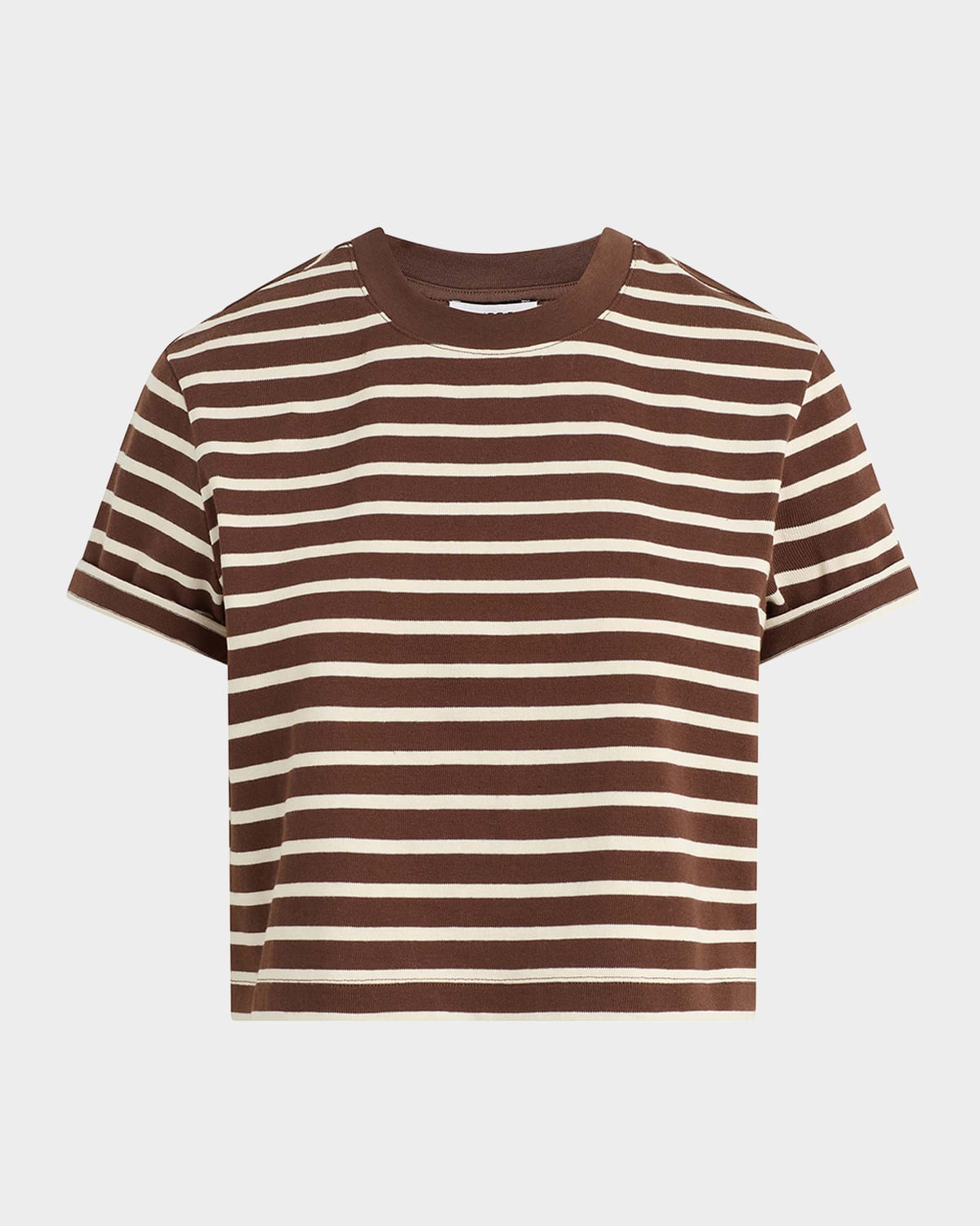 Joe's Jeans The Boxy Tee In Brown