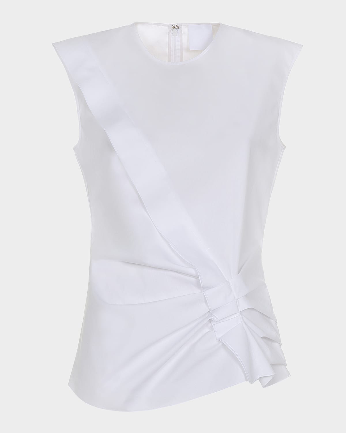 Mantu Gathered Ruffle Cotton Top