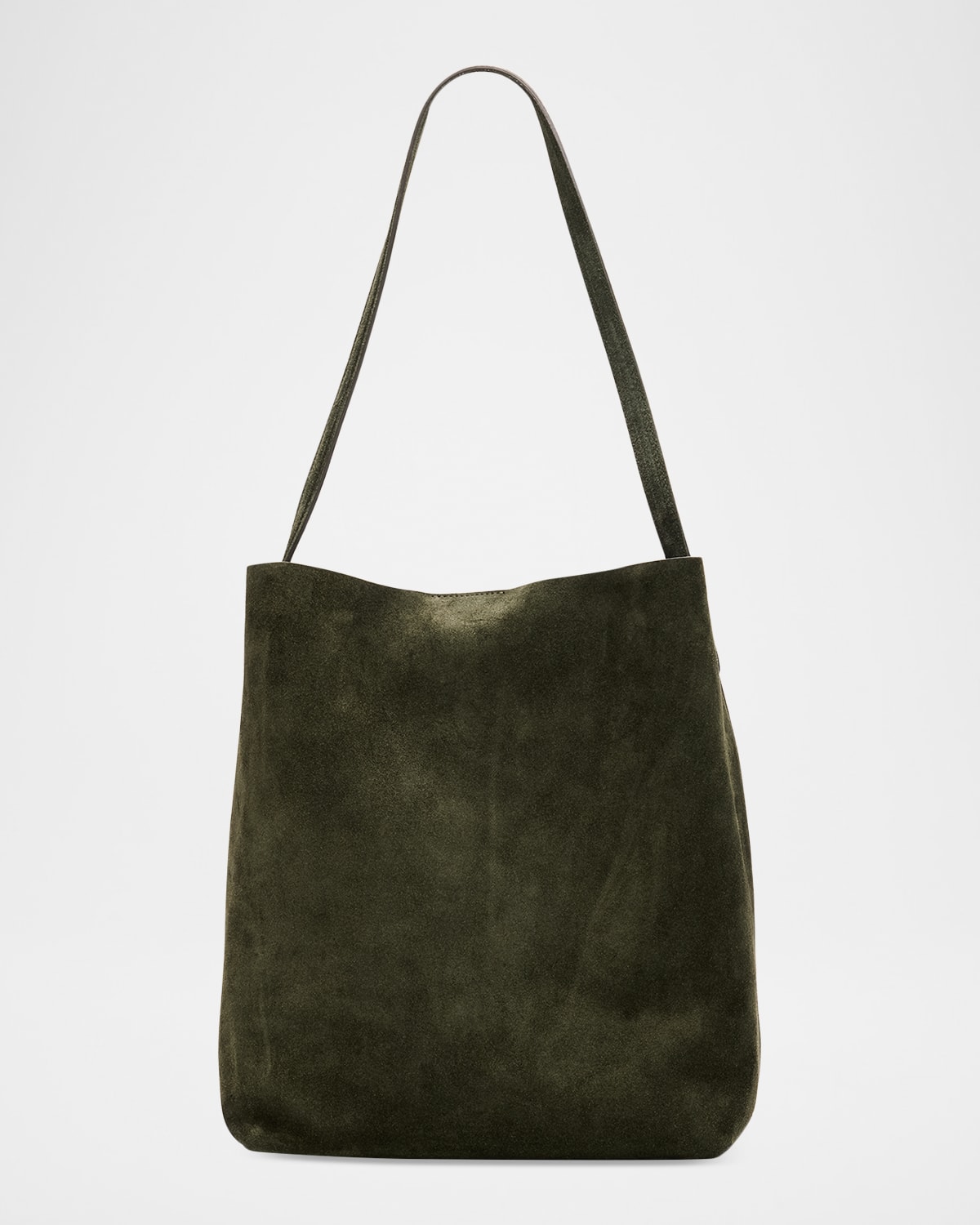 Mansur Gavriel Medium Everyday Suede Tote Bag In Green