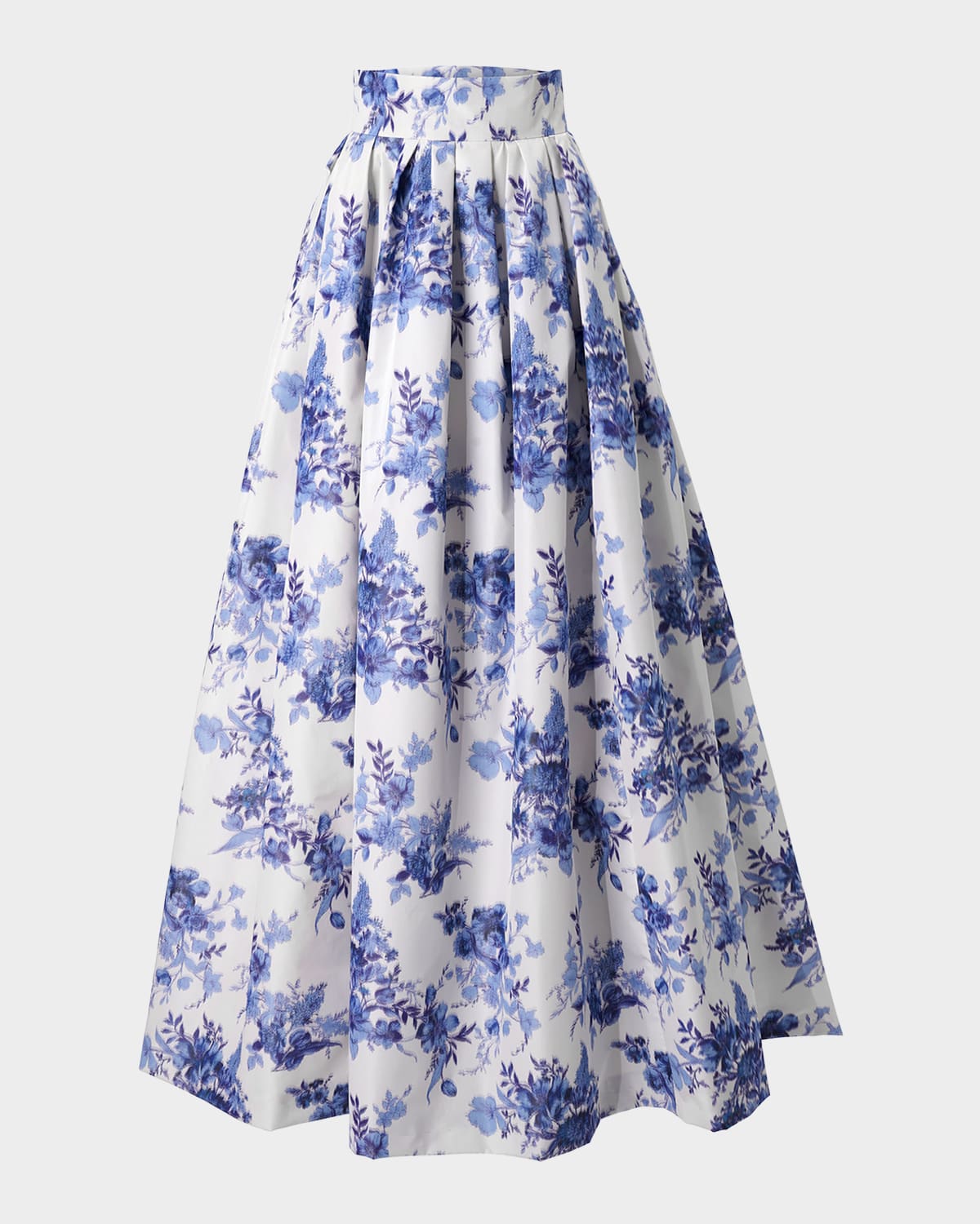 Carolina Herrera Blur Floral Ball Skirt