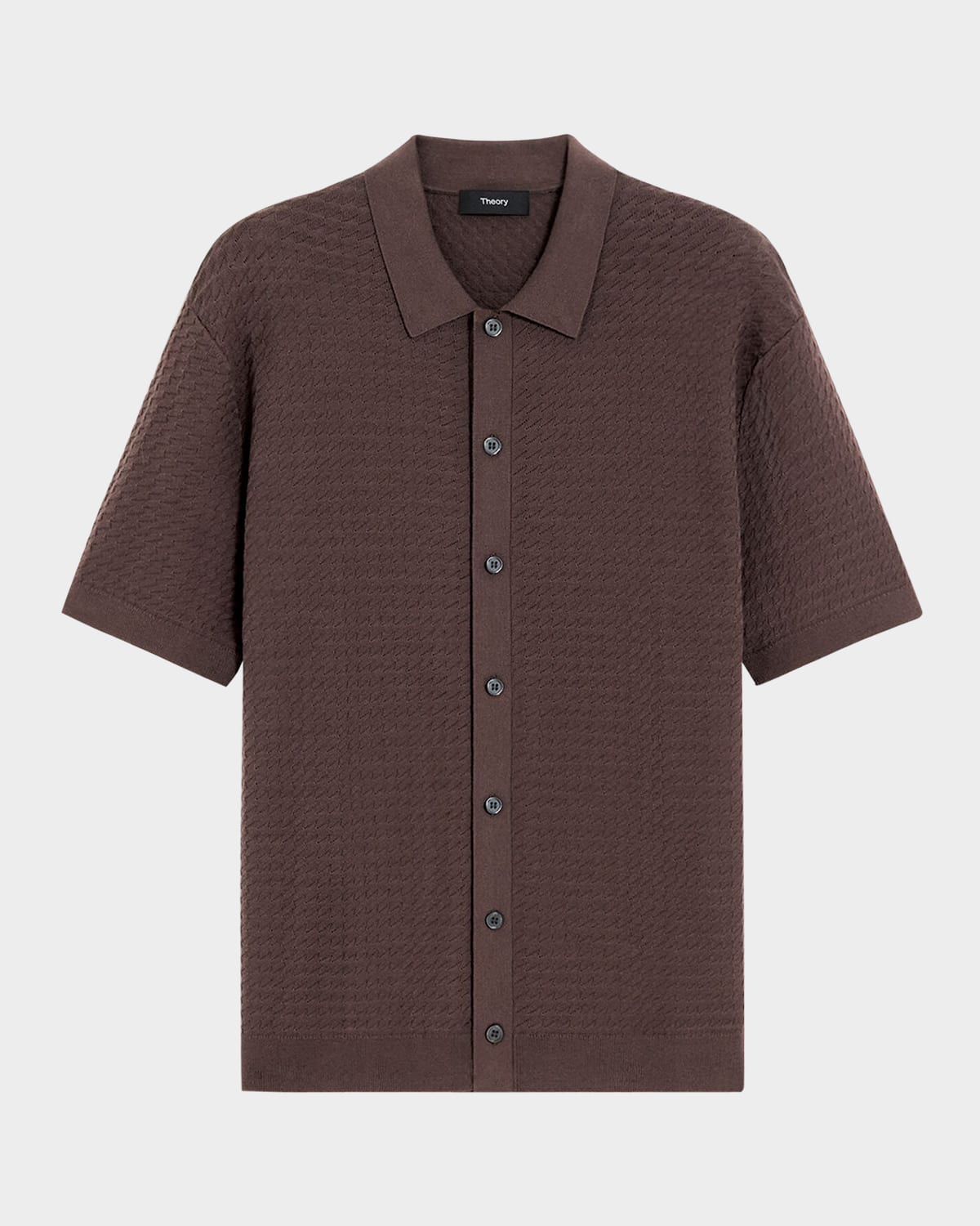 Men's Cairn Cotton Waffle-Knit Shirt