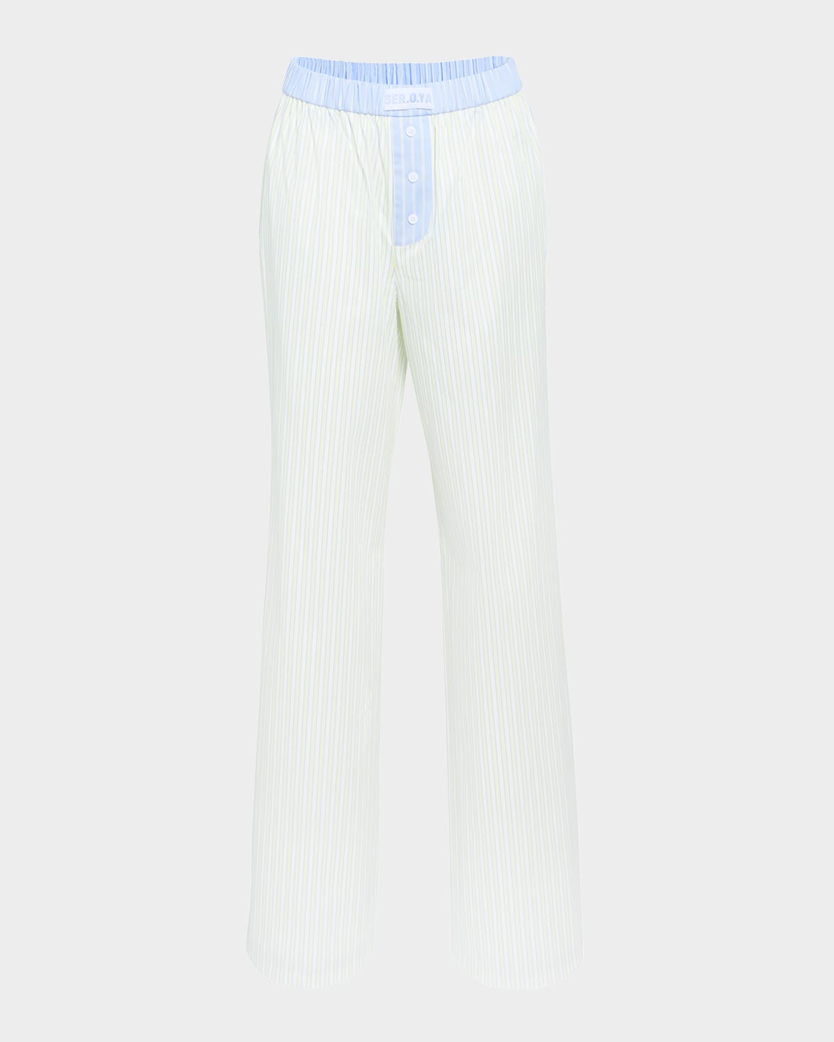 Ser.o.ya Charli Striped Poplin Pants