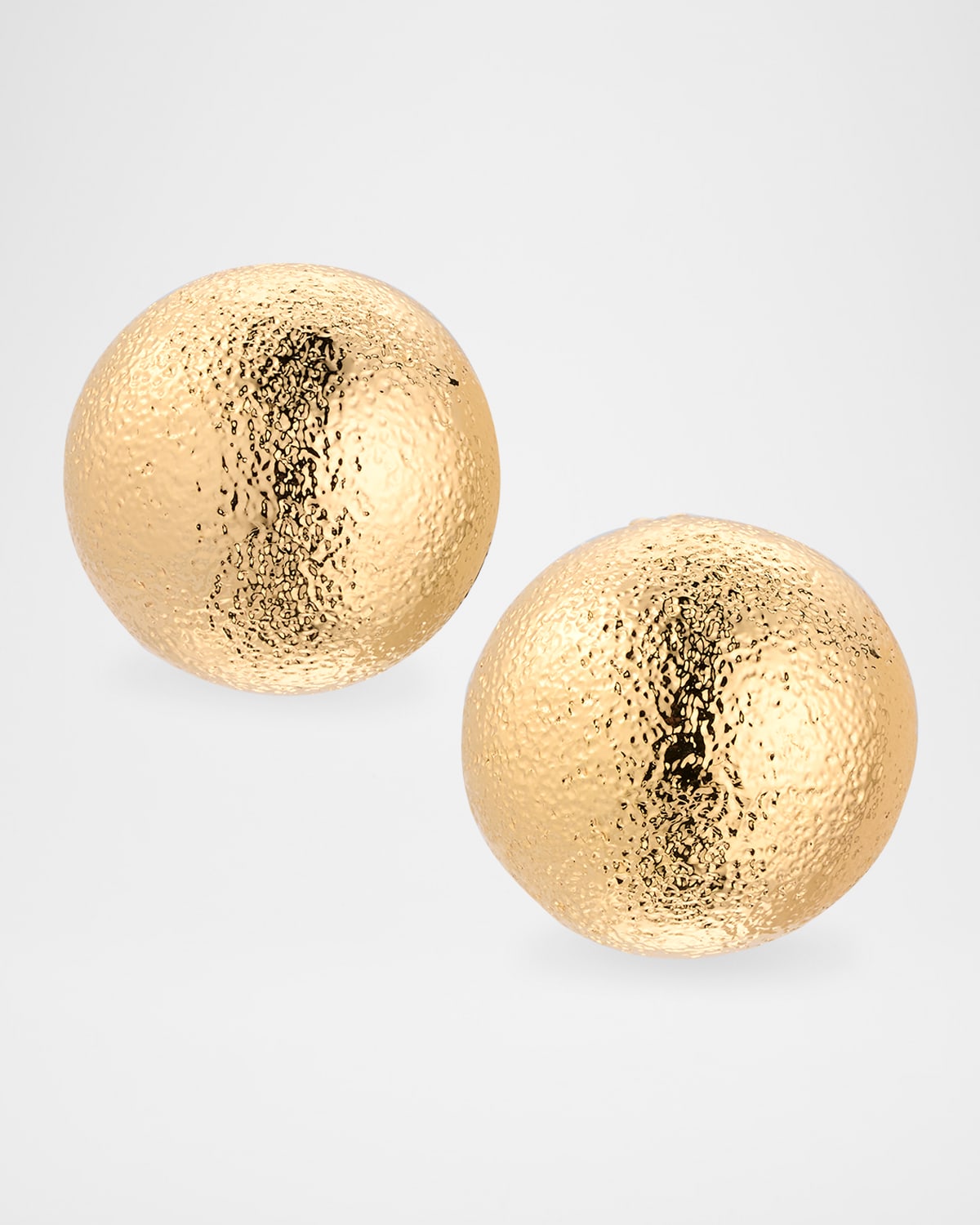 Stardust Button Post Earrings