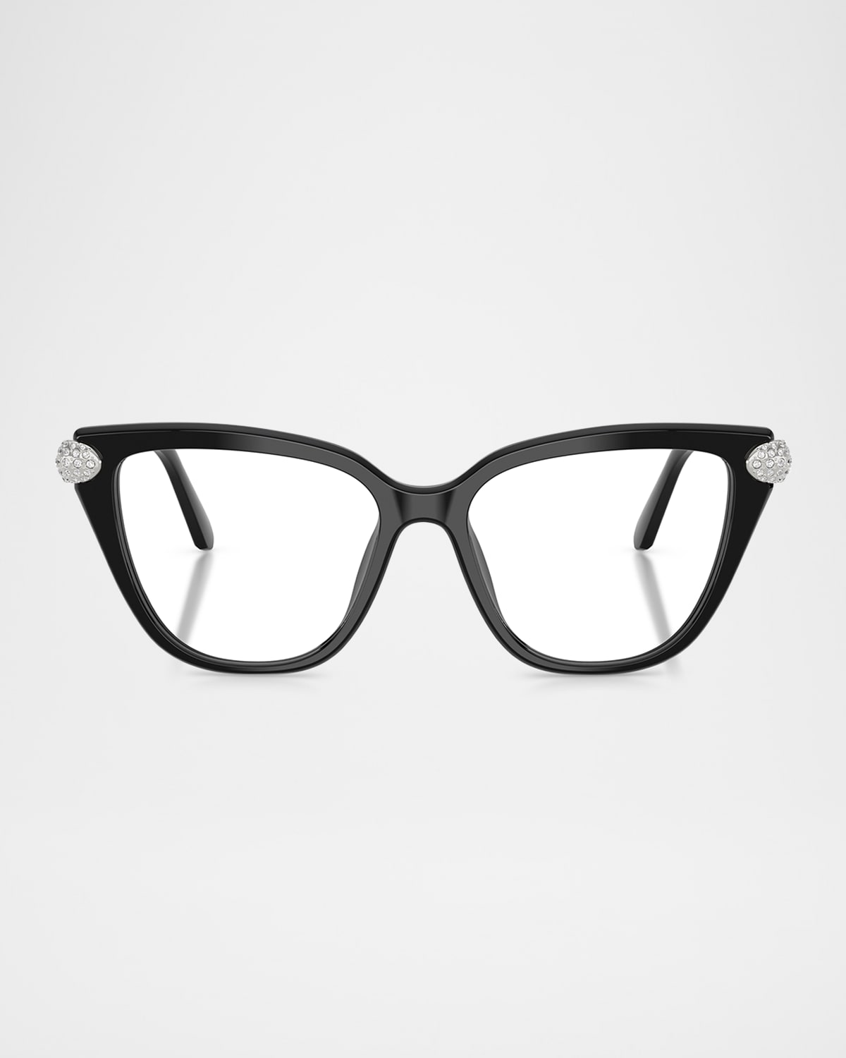 SK2045 Crystal Cat-Eye Acetate Optical Frames
