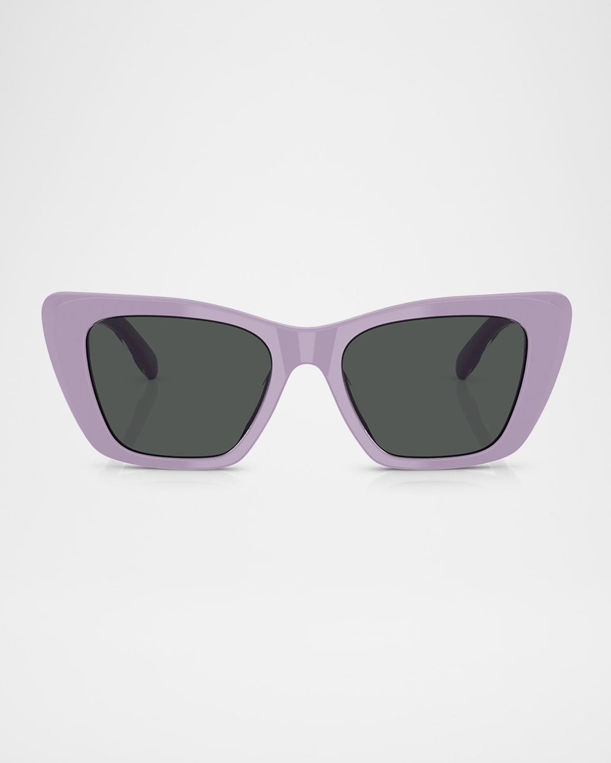 Tory Burch Ty7216u Cat-eye Acetate Sunglasses In Berry