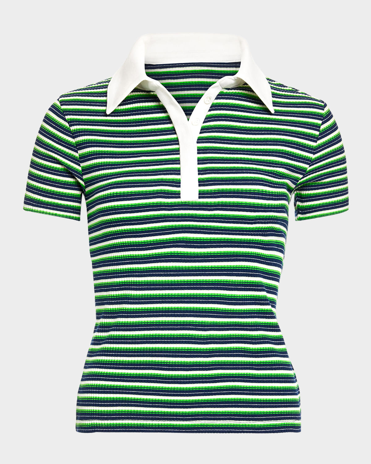 Ramy Brook Avalon Striped Polo