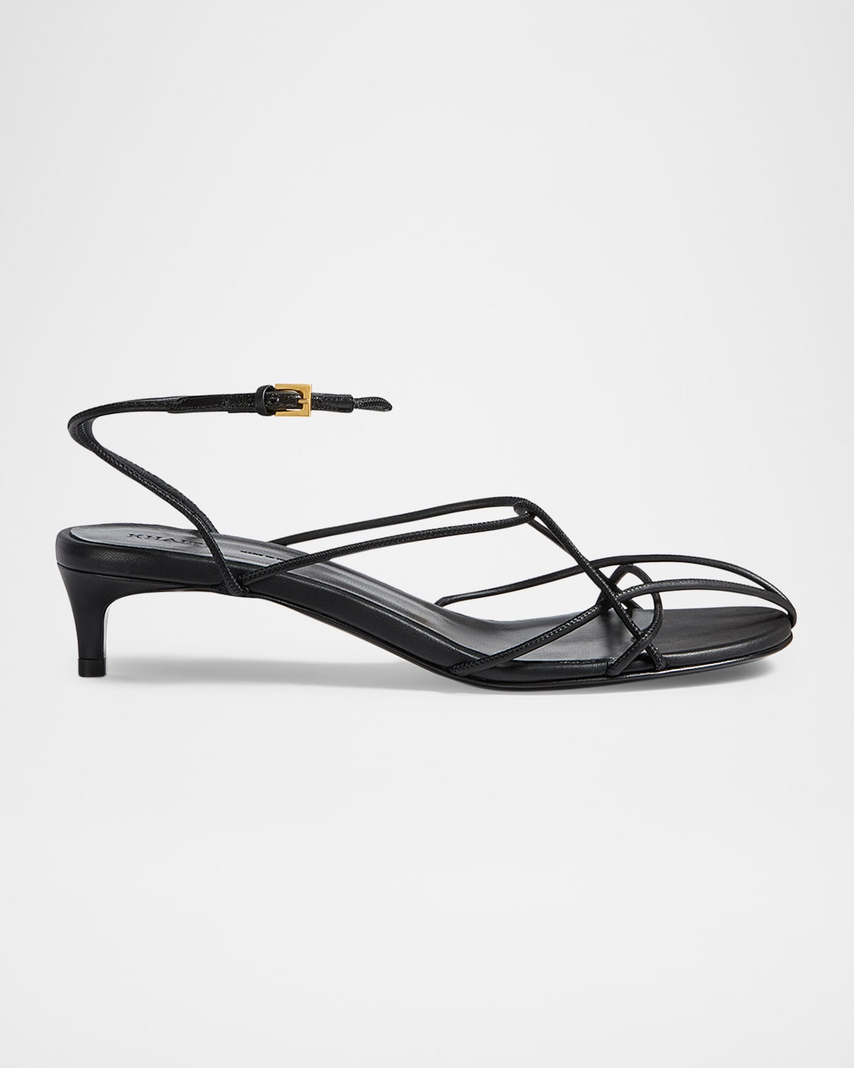 Khaite Loulou Nappa Leather Sandals