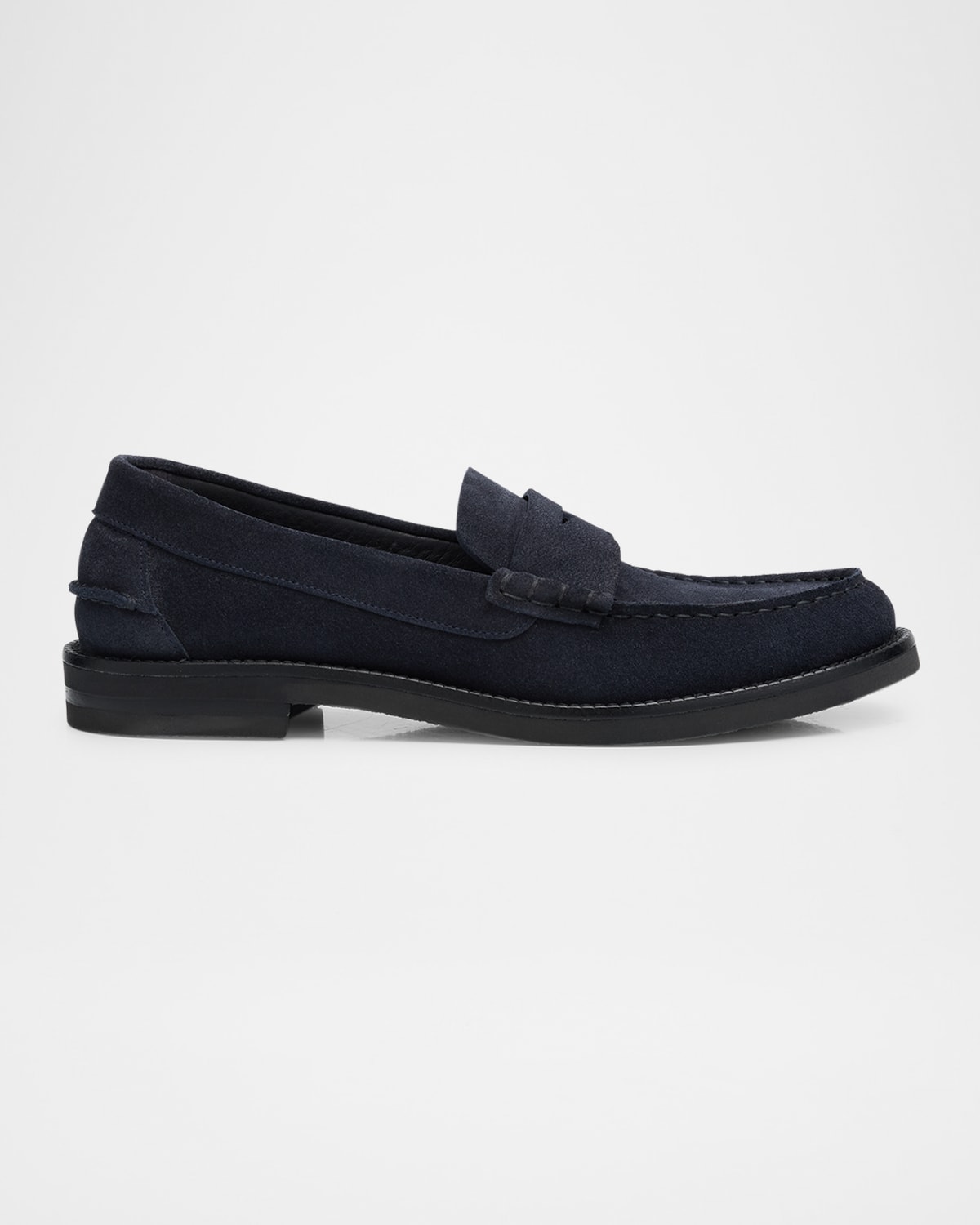 Sabela Suede Penny Loafers