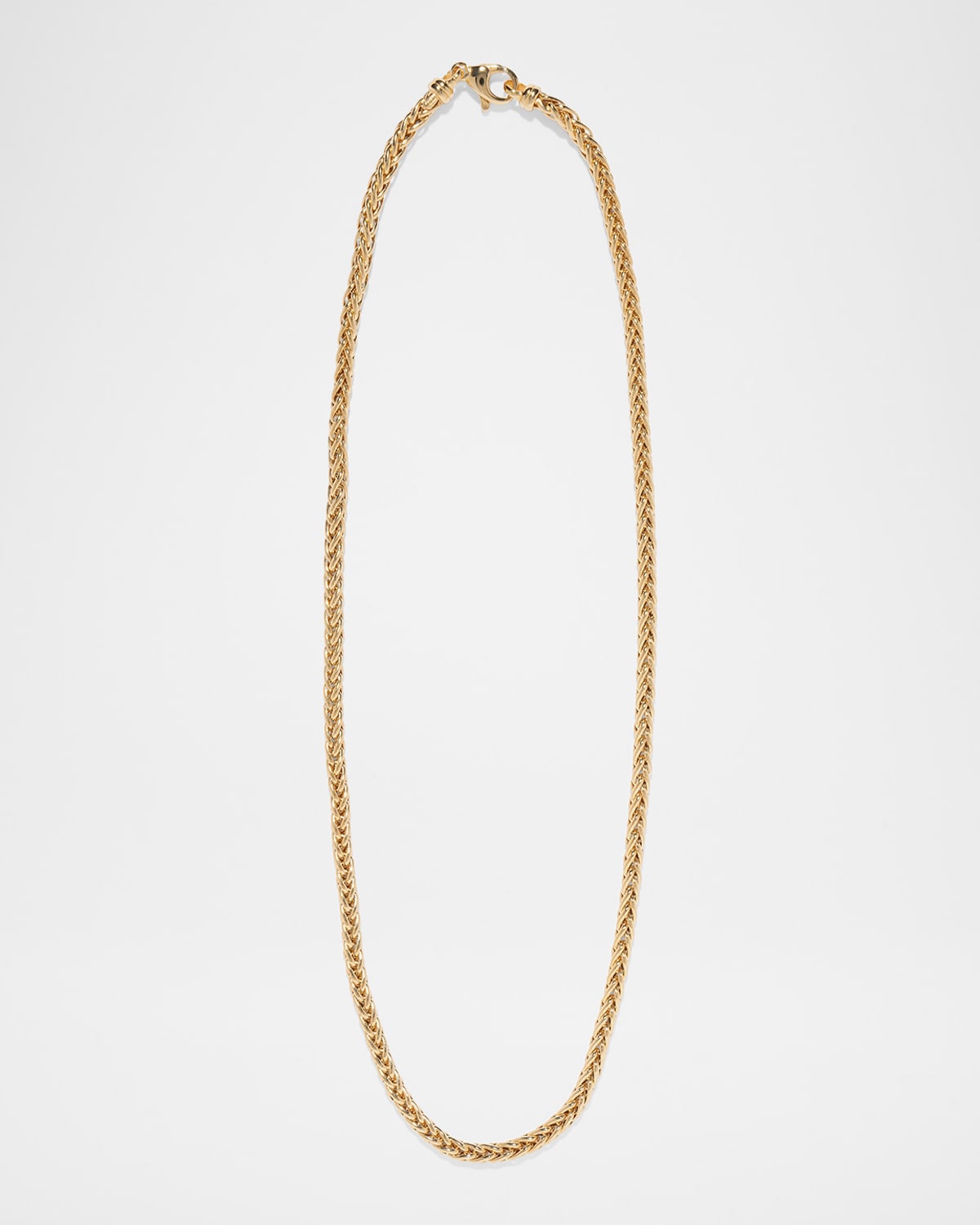 18K Small Woven Chain Necklace