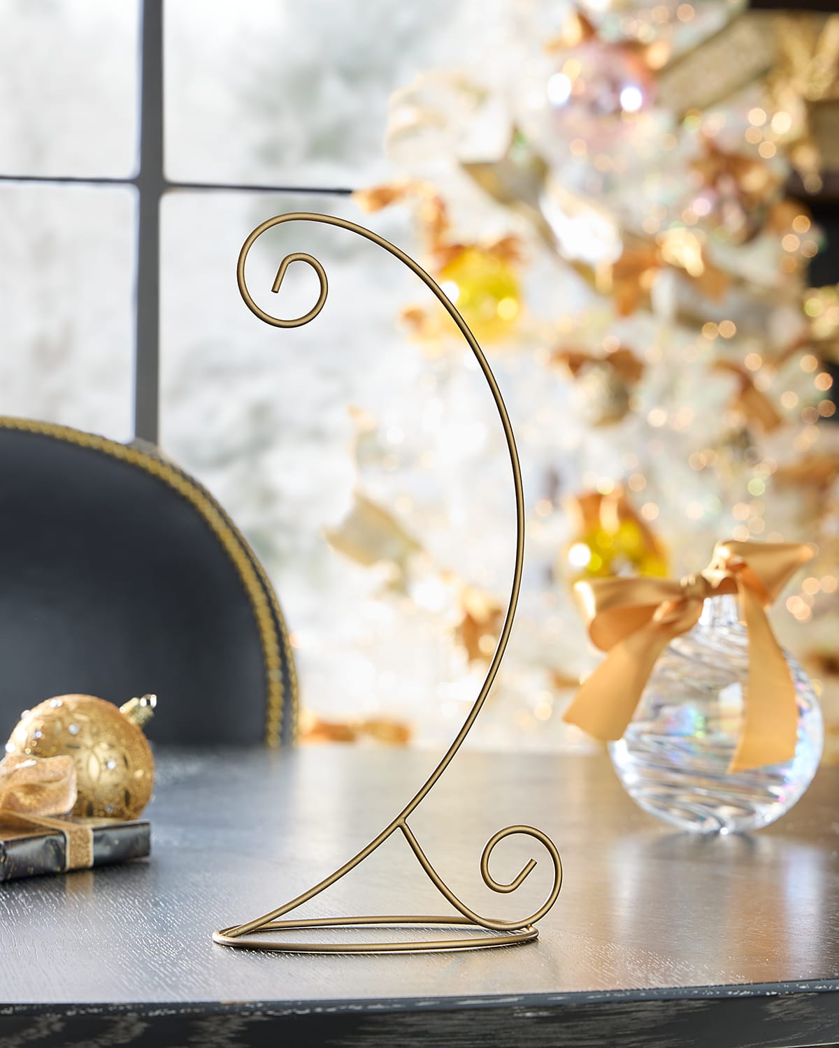 Coton Colors Large Ornament Stand, Gold In Gold