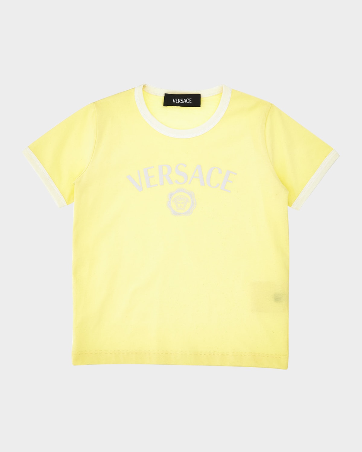 Versace Girl's Medusa Logo-print T-shirt