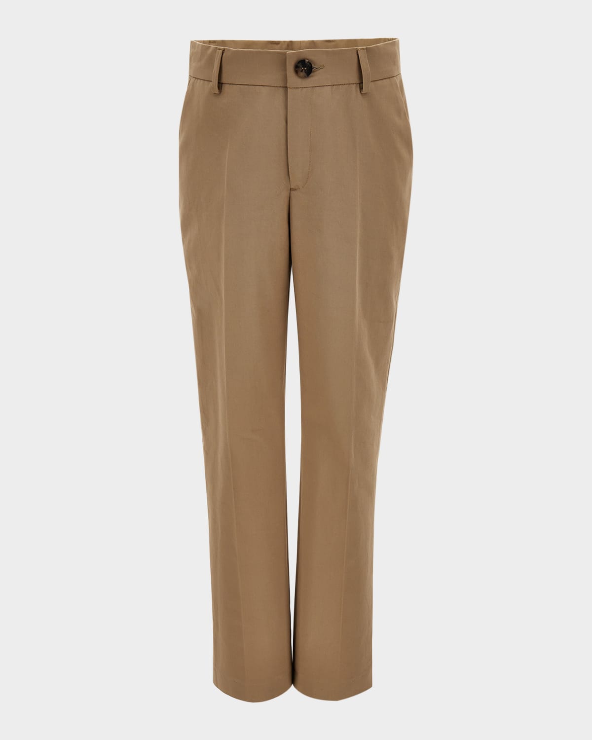 Versace Boy's Formal Organic Cotton Gabardine Pants