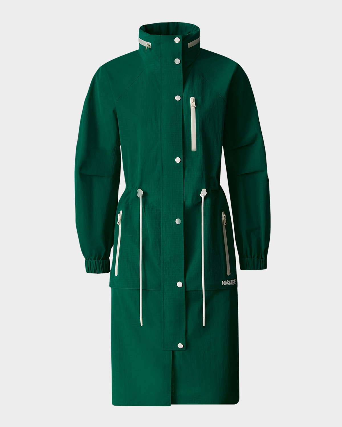 Mackage Makayla Rain Jacket In Leafgreen