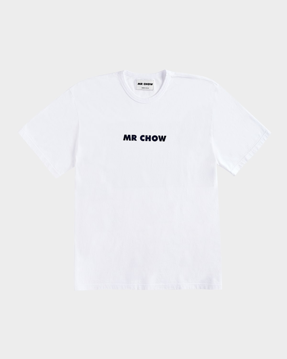 Mr Chow X Helmut Newton Men's Relaxed T-shirt In White